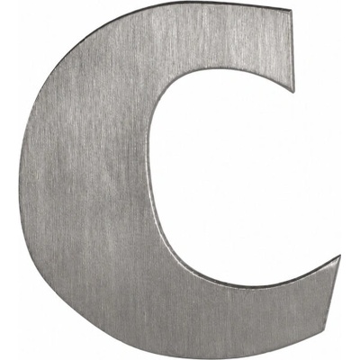 Domové číslo 120mm nerez písmeno "c" Nerez