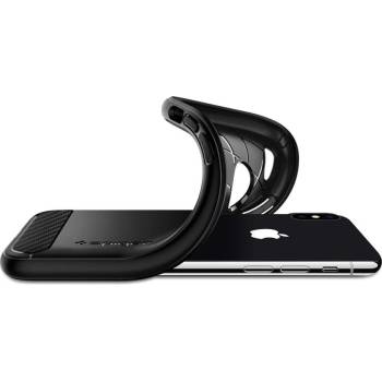 Pouzdro Spigen Rugged Armor Apple iPhone X černé