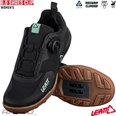 Leatt MTB 6.0 Clip Shoe Womens black 2023