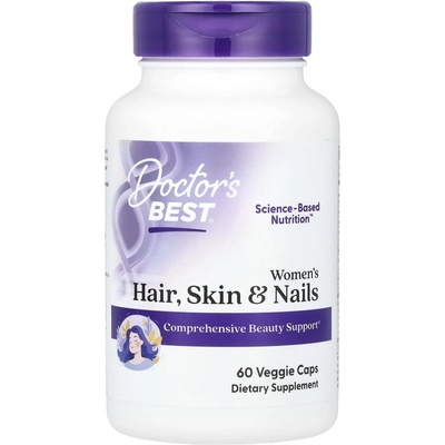 Doctor's Best Women's Hair, Skin & Nails, 60 капсули, Doctor's Best (DRB-00610)