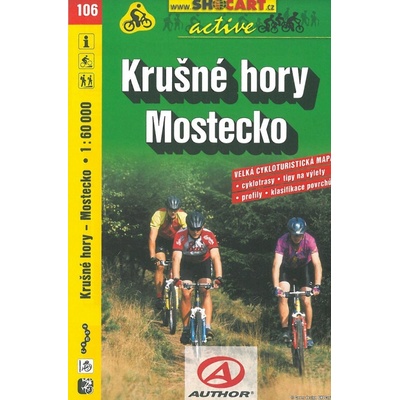 Krušné hory Mostecko 1:60 000