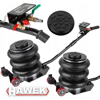 HAWEK Крик пневматичен балон 3.5 т с 3 възглавници, 135-400 мм, hawek hk-1012 (hk-1012)