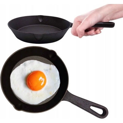 Tradiční litinová pánev HAGE 16 cm