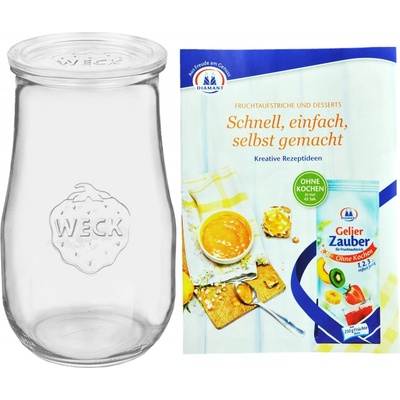 Set De 12 Bocaux à Conserves 140 Ml Avec 12 Couvercles Durables Incl. Livret De