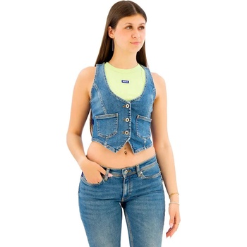 HUGO Елек HUGO Gardenia B waistcoat - Blue (Bright Blue)