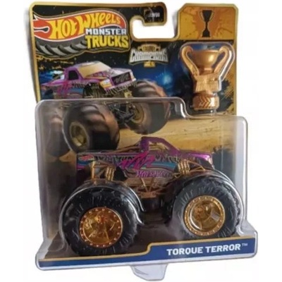Mattel Hot Wheels: Monster Trucks шампионска количка с трофей - Torque Terror (JMV67)