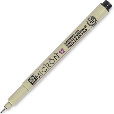 Technický liner SAKURA Pigma Micron 12 černý 0,7 mm