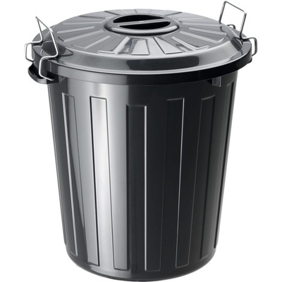 Rotho Odpadkový kôš plast 25 l čierny
