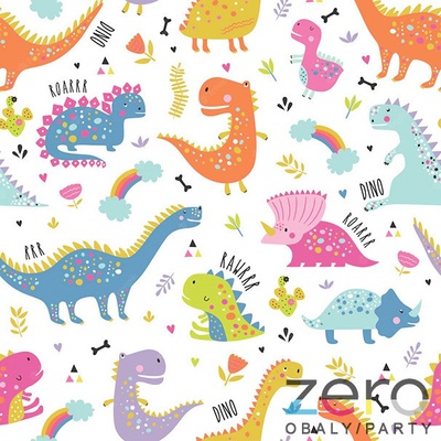 Daisy Ubrousky 3N dinosaurus 33x33cm 20ks