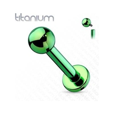 Šperky4U piercing do brady titan TIT1051G-1208