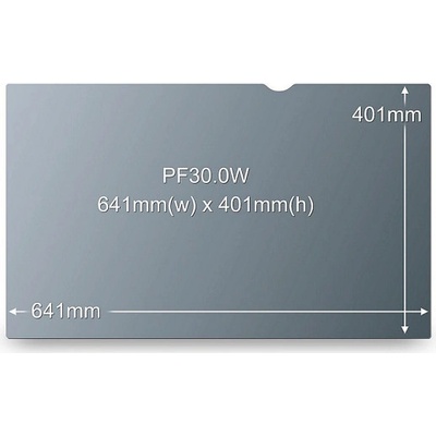 3M čierný privátný filter na LCD 30" PF30.0W