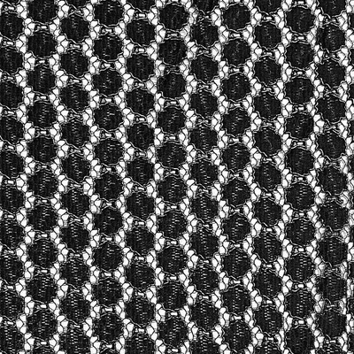 Krajka černá s lurexem, š.150