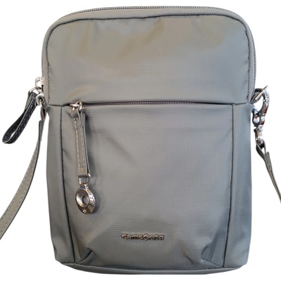 Samsonite MOVE 5.0 malá crossbody kabelka khaki tmavě šedá 151657-6207 gunmetal green
