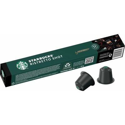 Starbucks Кафе капсули STARBUCKS Ristretto Shot, 10 напитки (6223319)