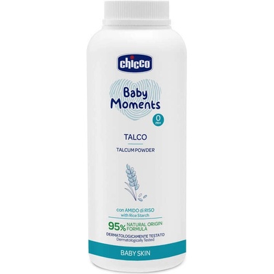 Chicco Baby Moments прах за люлеене - 150гр с оризово нишесте 0+ (CH0122580)