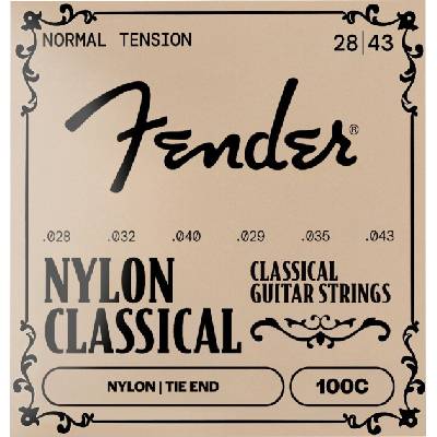 Fender 100 Classical Nylon Tie End Найлонови струни за класическа китара (0730100400)