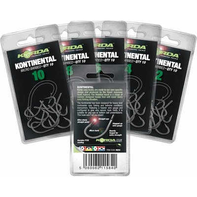 Korda Kontinental vel.1 10 ks