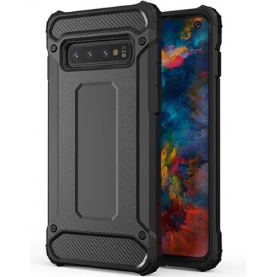 Samsung Силиконов калъф кейс за Samsung J6 Plus противоударен, черен