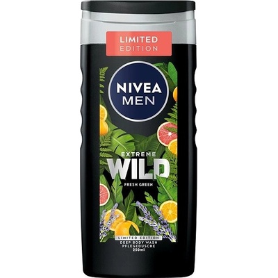 Nivea Men Extreme Wild Fresh Green sprchový gel 250 ml