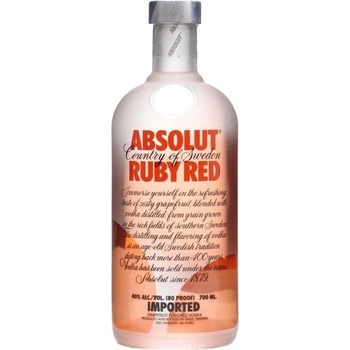 Absolut Ruby Red 0,7 l (holá láhev)