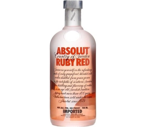 Absolut Ruby Red 0,7 l (holá láhev)