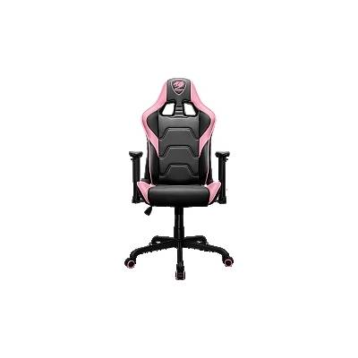 COUGAR chair Armor Elite Eva / Pink (CGR-ELI-PNB), Breathable Premium PVC Leather, Steel frame, Unparalleled Comfort, Adjustable Design, 2D Adjustable armrest. Recliner system 90°~160° (CGR-ARMOR ELITE-P)