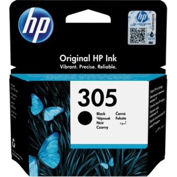 HP Касета за HP DeskJet All in One Printers, Black, 3YM61AE - HP 305, Заб. 120 брой копия (3YM61AE)