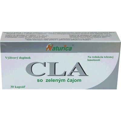 Naturica CLA so zeleným čajom 30 kapsúl