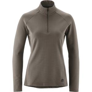 Gonso Дамска фланелка с дълъг ръкав за колоездене Gonso Women's Essential Jersey Longsleeve Therm Cycling jersey - Grey Phoenix - размер 40 (EU) (156-2671-0214)