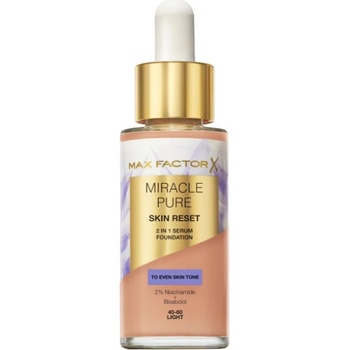 Max Factor Miracle Pure pečující make-up 40-60 Light 30 ml