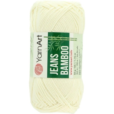 YarnArt Jeans Bamboo krémová 102