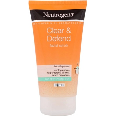 Neutrogena Clear & Defend Facial Scrub от Neutrogena Унисекс Пилинг 150мл