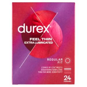 Durex Презервативи Durex (24 броя/кутия) Feel Thin ExtLubr