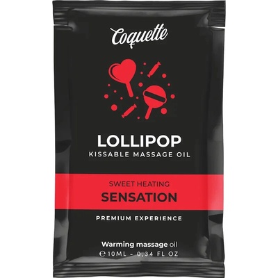 Coquette Lollipop Kissable massage oil Heating Sensation 10