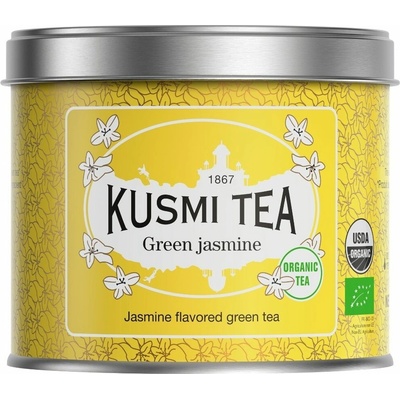Kusmi Tea Zelený čaj JASMINE plechovka 90 g