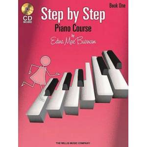 Step by Step Piano Course - Book 1 with Online Audio [With CD] | Edna Mae Burnam (ISBN: 9781423436058)