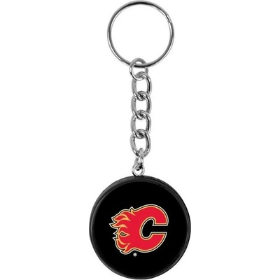 Prívesok na kľúče InGlasCo NHL Minipuk, Calgary Flames