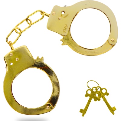 ToyJoy Metal Handcuffs Gold