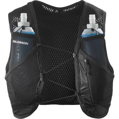 Salomon Раница за трейл бягане Salomon Active Skin 4 Set Running vest - Black / Metal (502-5645-1214)