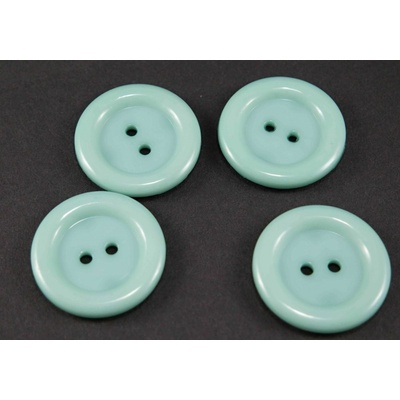 Dierkový maxi gombík - mentolovo zelená - priemer 3,8 cm