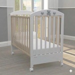 Bambino Casa Бебешко легло Bambino Casa - Bella, Naturale-Grigio (2517) - baby