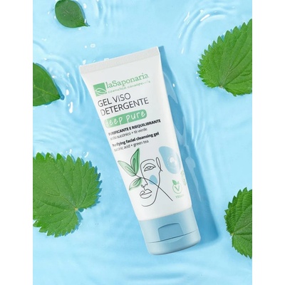 laSaponaria Deep Pure BIO Čisticí gel na obličej 100 ml