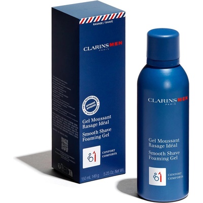 Clarins Men Smooth Shave penivý gél na holenie 150 ml