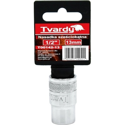 Hlavice nástrčná 1/2" 13 mm TVARDY