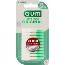 G.U.M Soft Picks Original Medium medzizubná kefka 100 ks