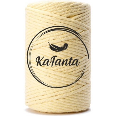Macrame priadza KaFanta PREMIUM 3mm/100m - vanilla
