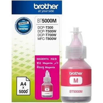 Brother ОРИГИНАЛНО МАСТИЛО brother bt-5000 (dcp-t300, dcp-t500w) (5k) magenta (bt5000m)