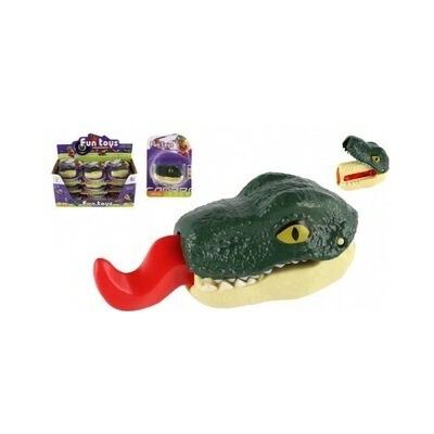 Teddies Dinosauří hlava hračka 9 cm