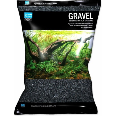 Aqua Exellent substrát čierny 1,6-2,2 mm 3 kg