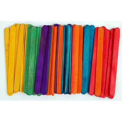 Fandy Dřívka dekorační Color velká 50ks